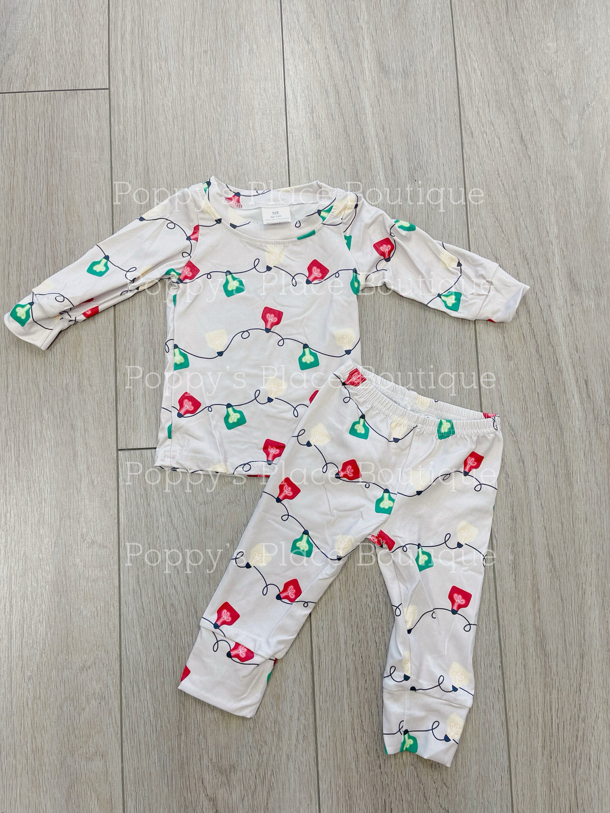 **PRE ORDER** Cow Tag Christmas Matching Pjs