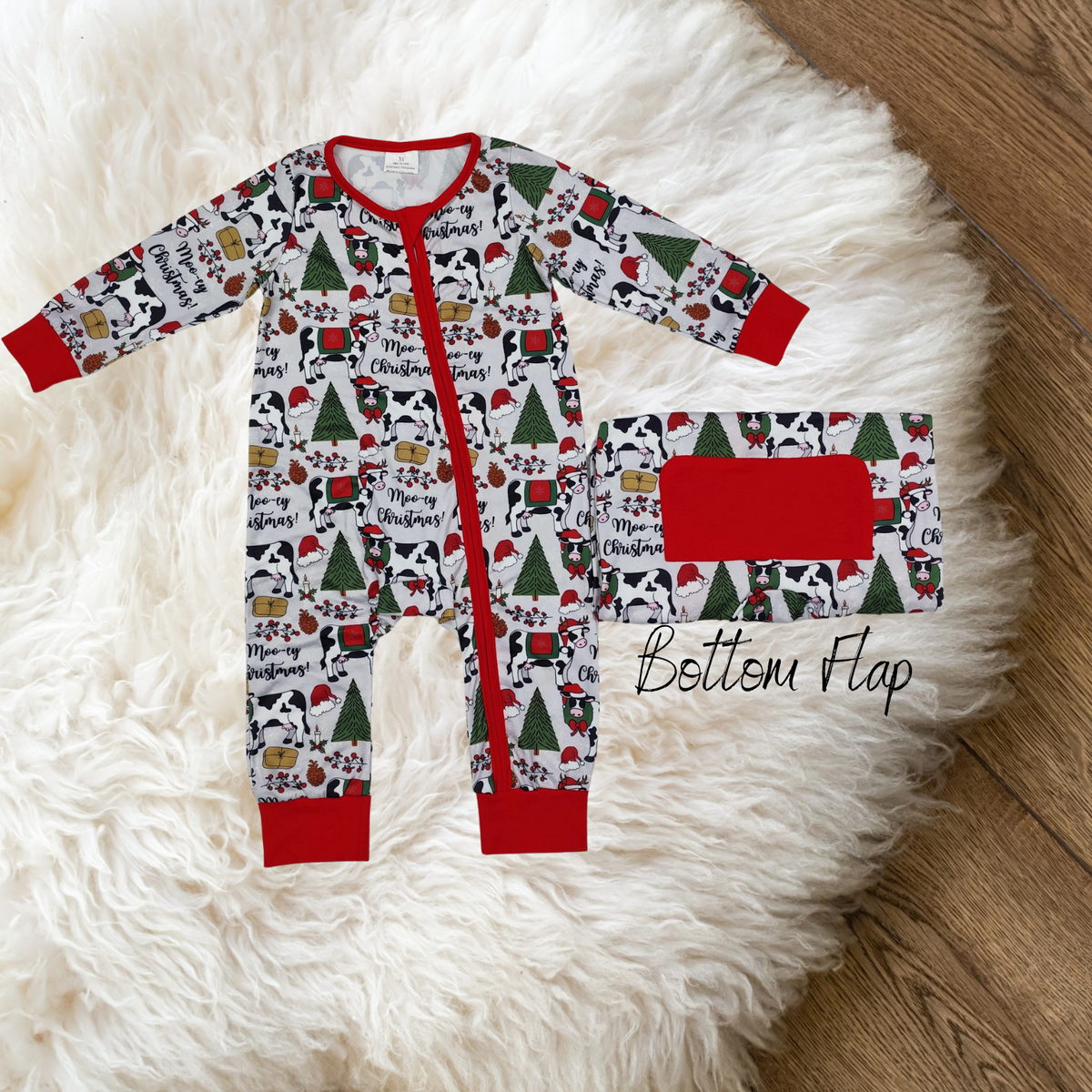 **PRE ORDER** Moo-ey Christmas zippy