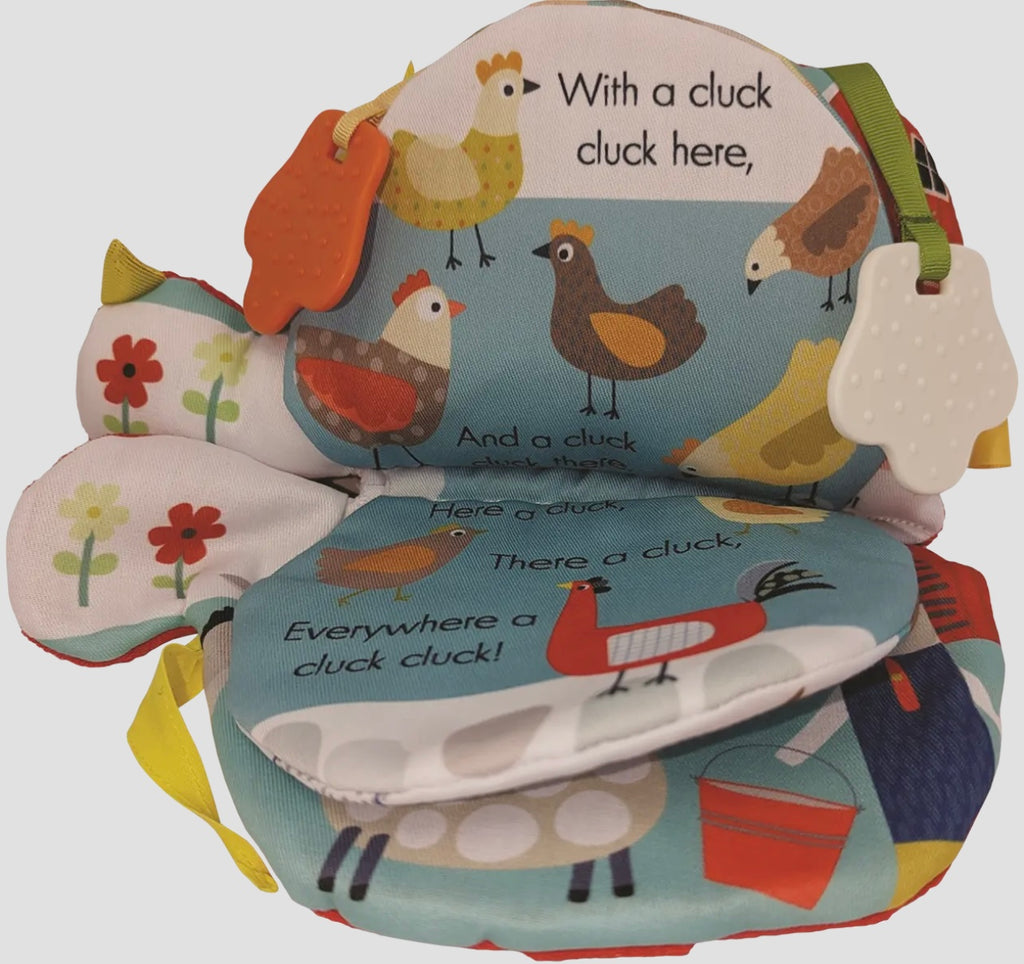 Large Hen, Soft Baby Activity Book
