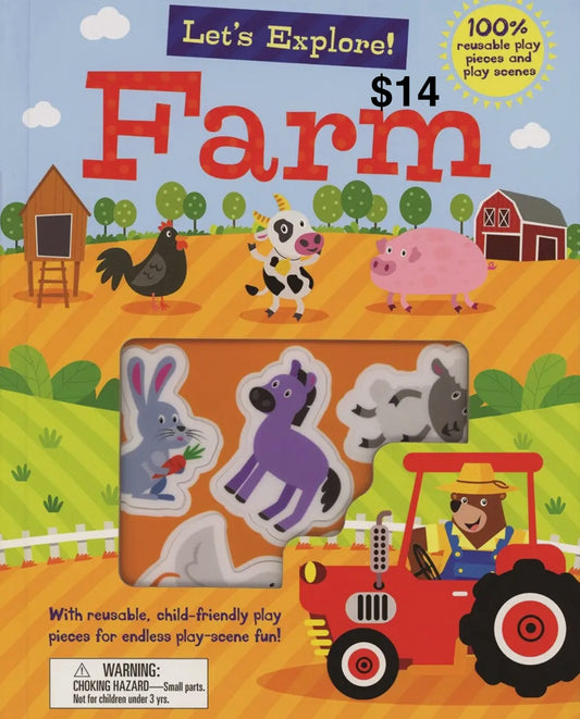 **PRE ORDER** Reusable Sticker Farm Book