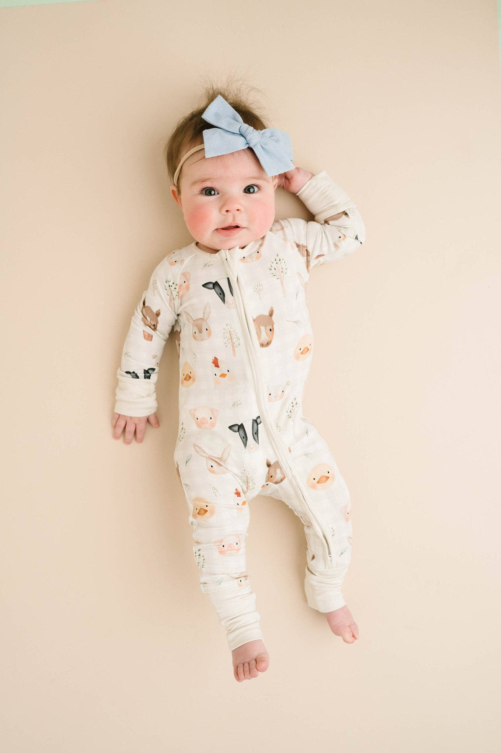Farm Friends Bamboo Sleeper: 6-12M