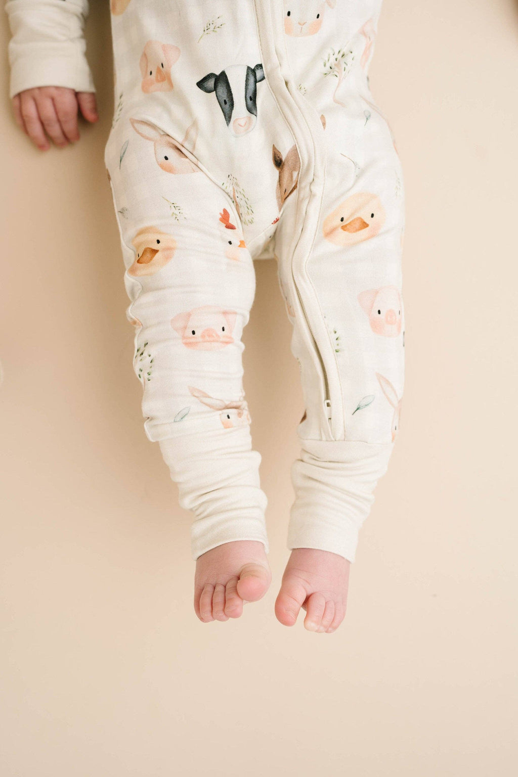 Farm Friends Bamboo Sleeper: 6-12M