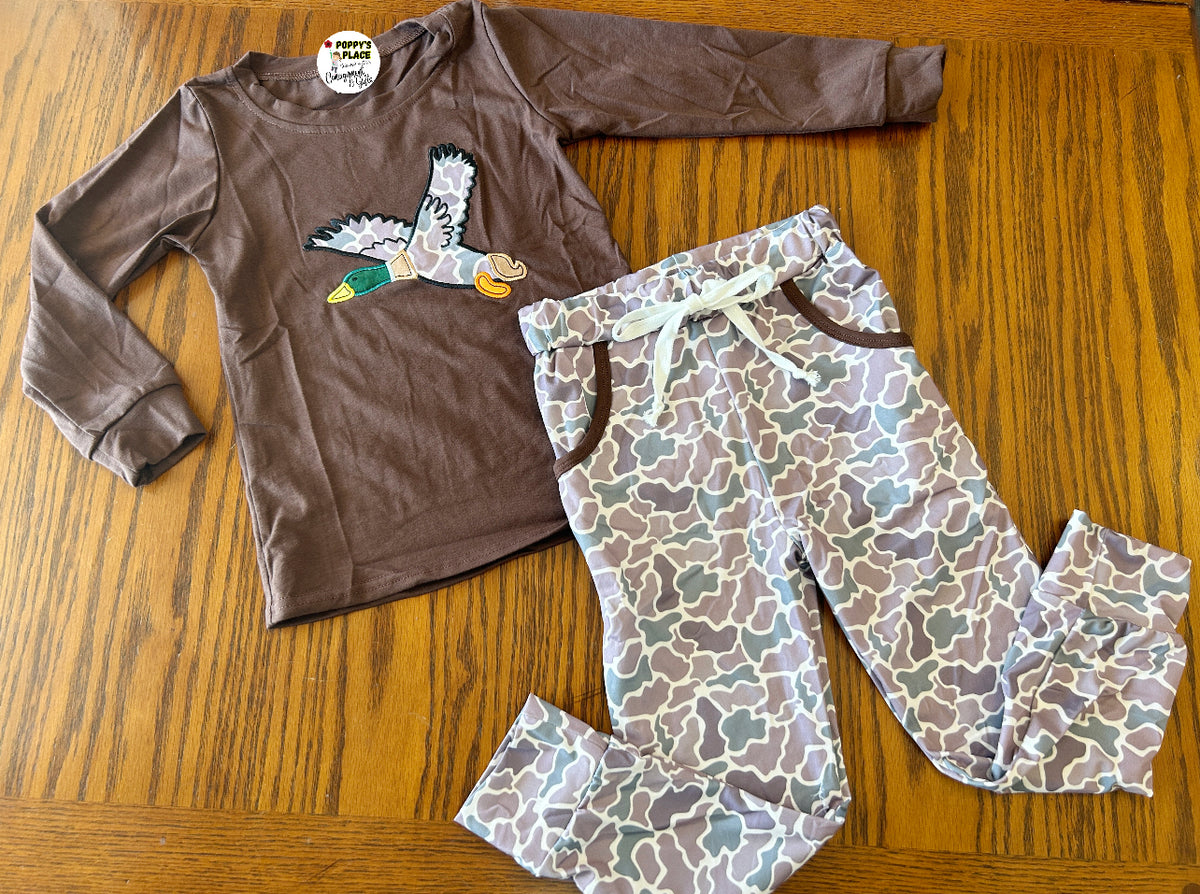 **PRE ORDER** Camo Mallard Jogger Set