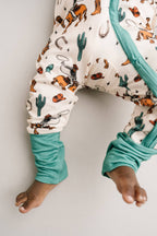 3/6m , LOS Rodeo Rider bamboo zippy