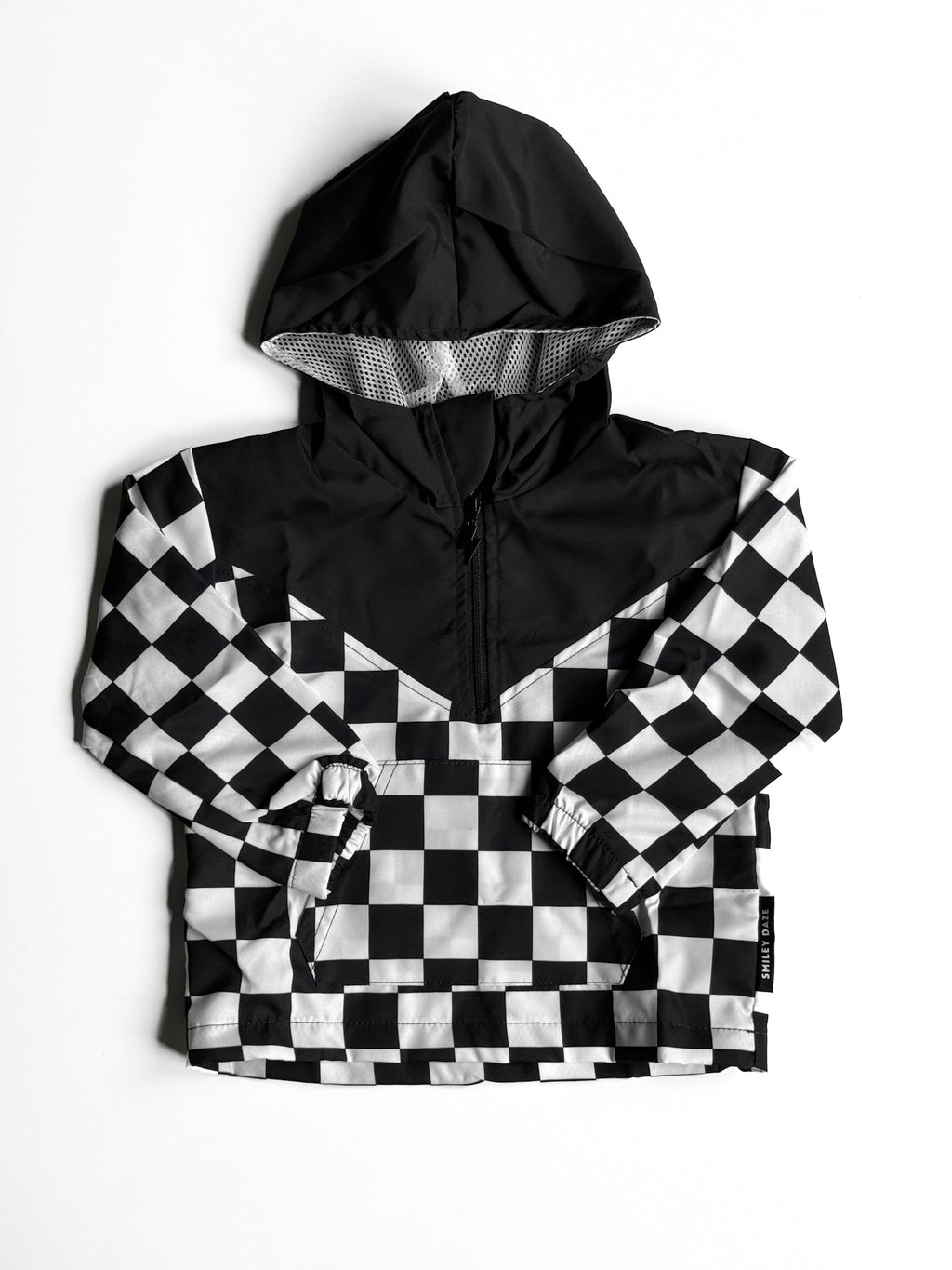 CHECKERED • HALF-ZIP • WINDBREAKER