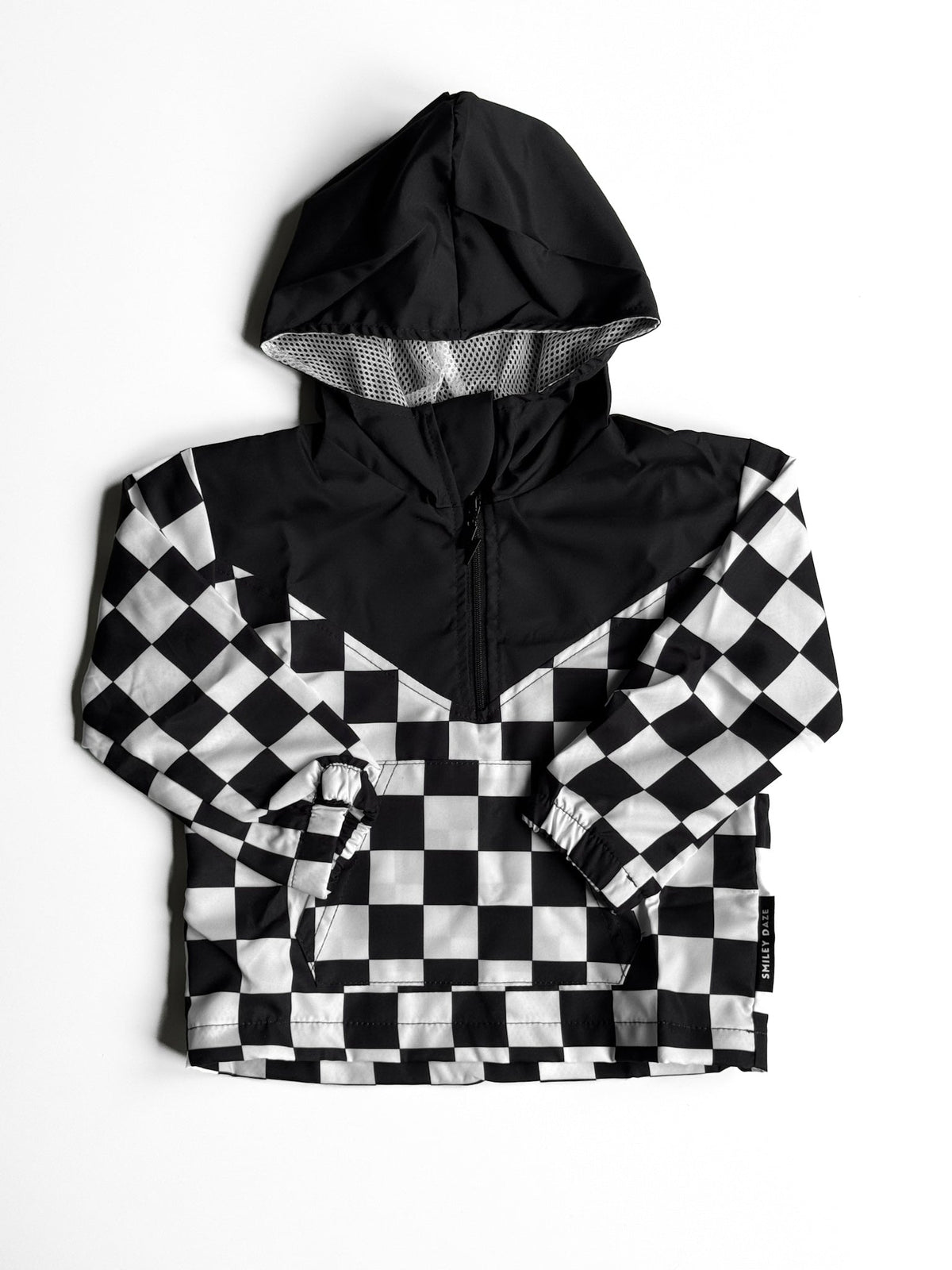 CHECKERED • HALF-ZIP • WINDBREAKER