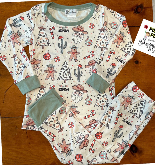 **PRE ORDER** Cowboy Santa Christmas Set (Mint)