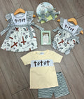 **PRE ORDER** Embroidered Easter Siblings Set