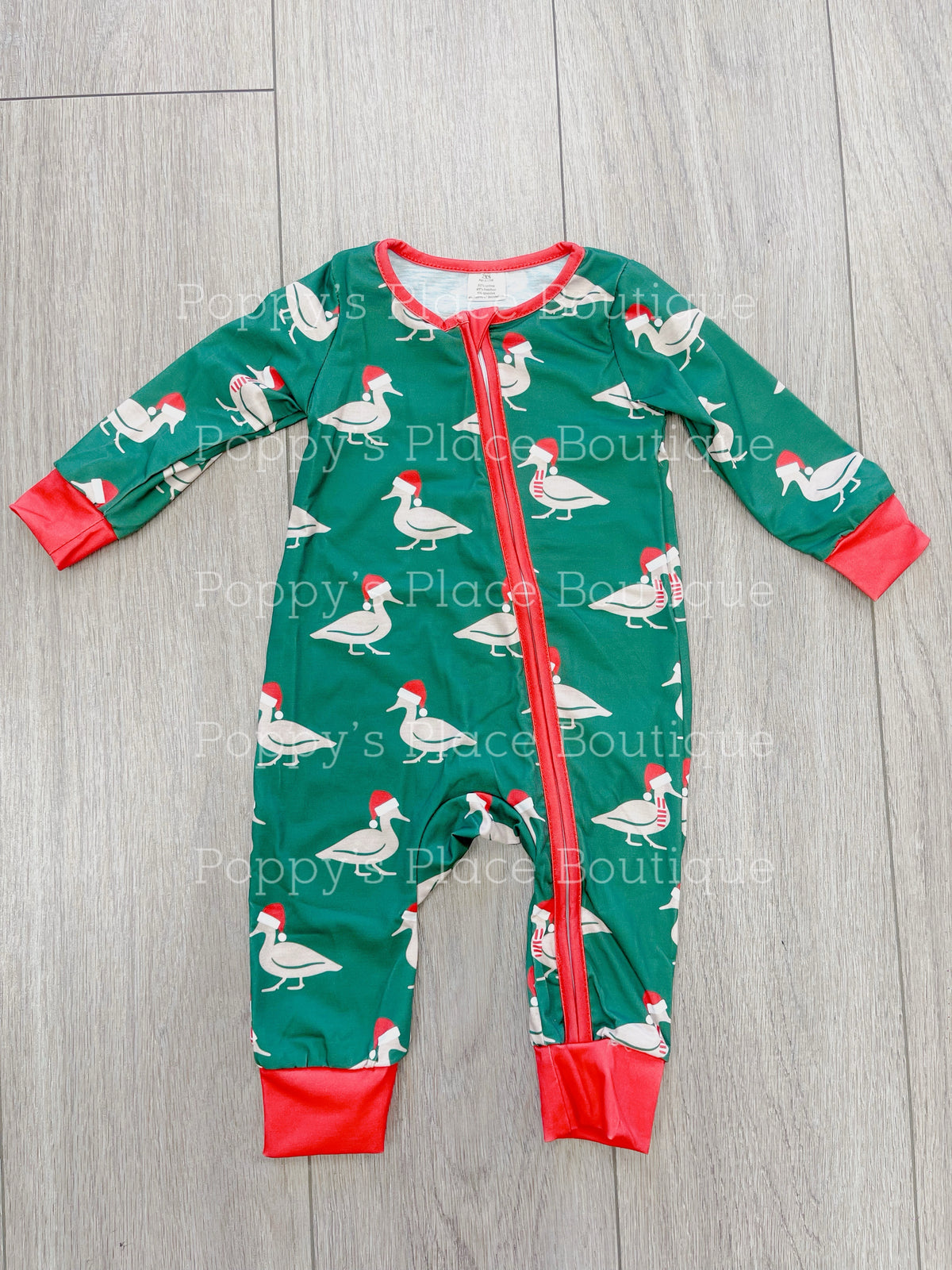 **PRE ORDER** Santa Mallard zippy
