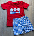 **PRE ORDER** Baseball Trio Appliqué Set