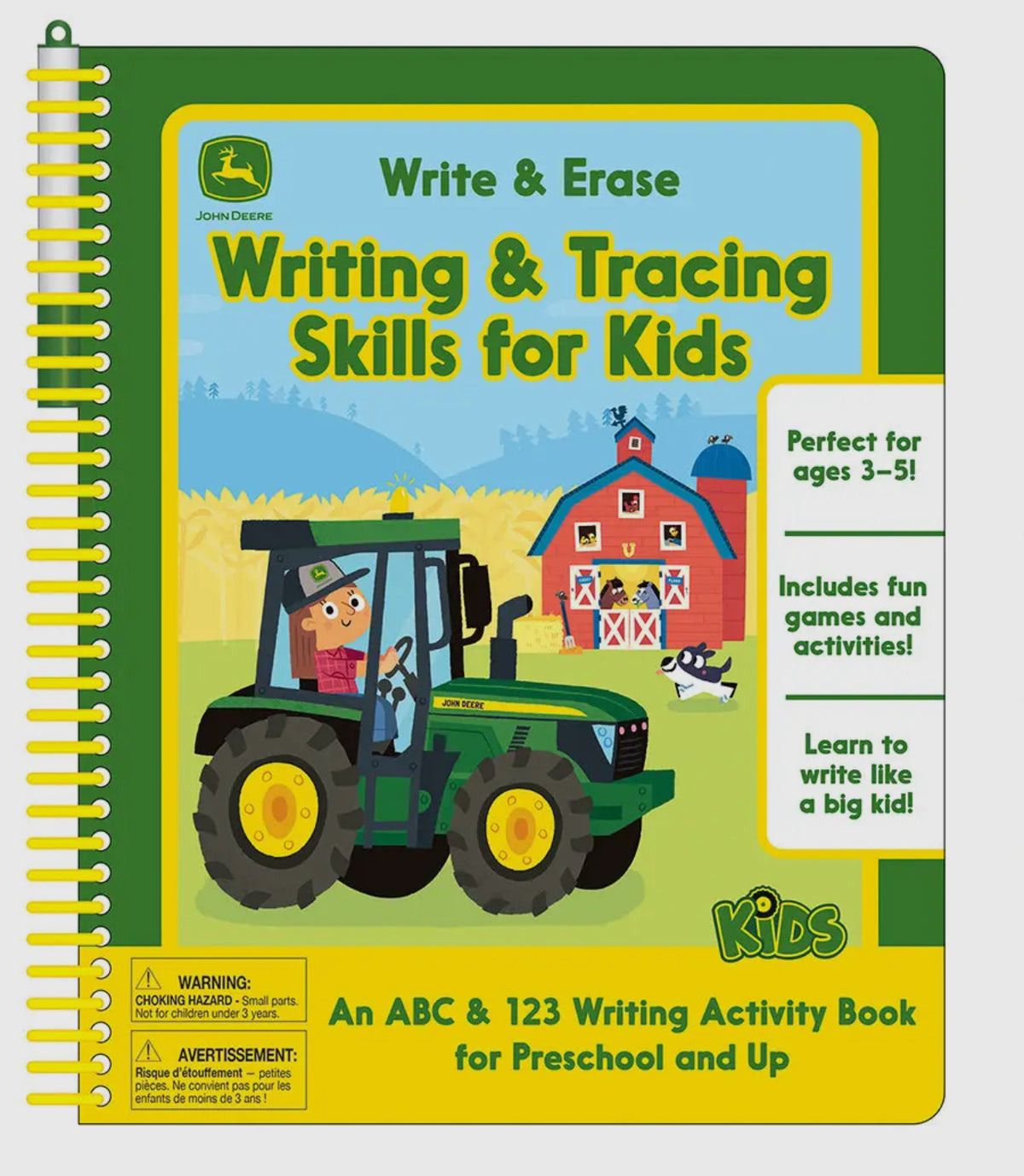 **PRE ORDER** John Deere Write & Erase Book