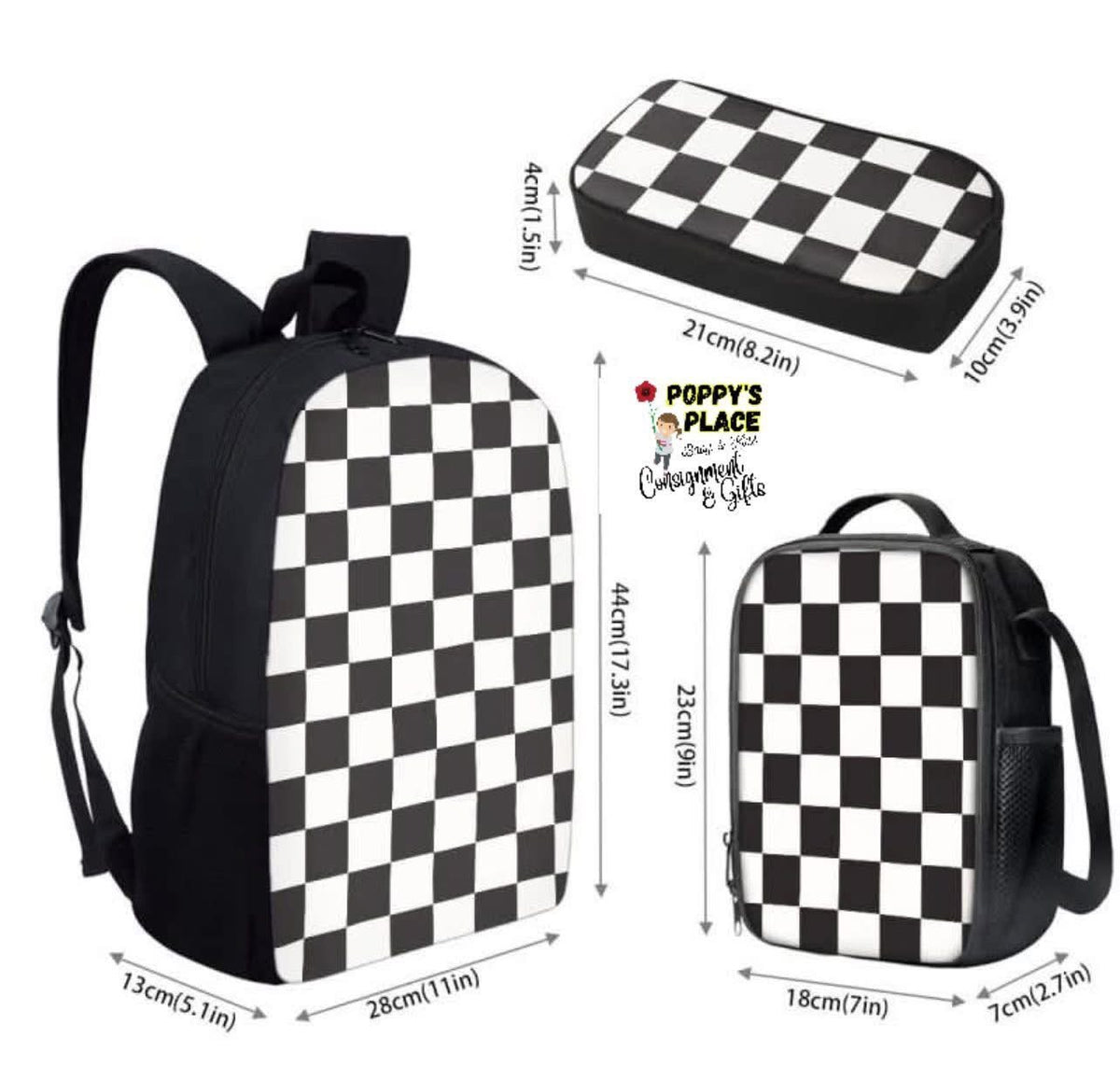 **PRE ORDER** Backpack 3 pc, Custom