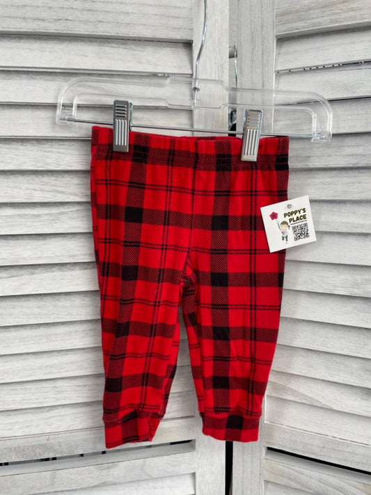 9m, Red Plaid Pants