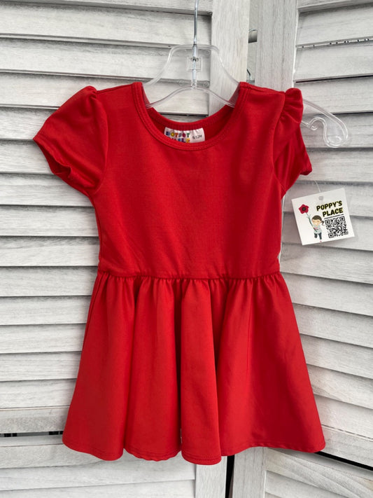 6/12m, dds red dress