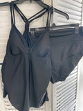 m, black maternity swim
