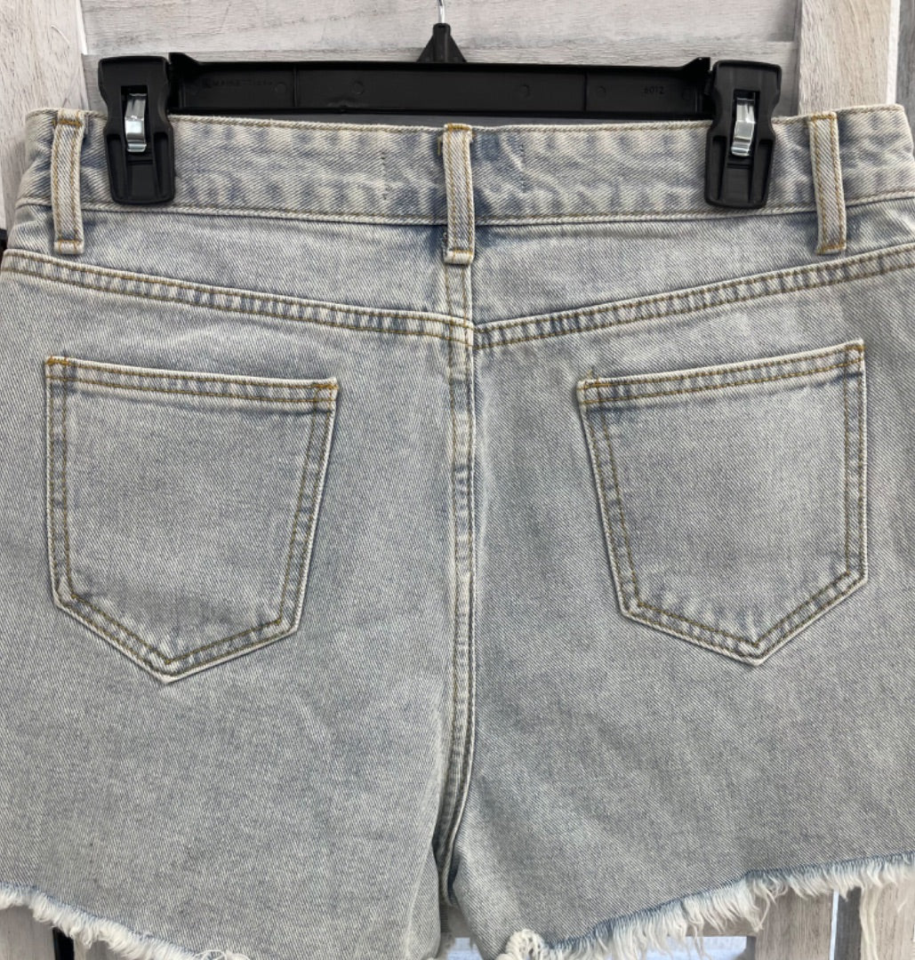 L, Blue B Shorts