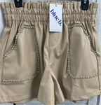 L, Blue B Shorts
