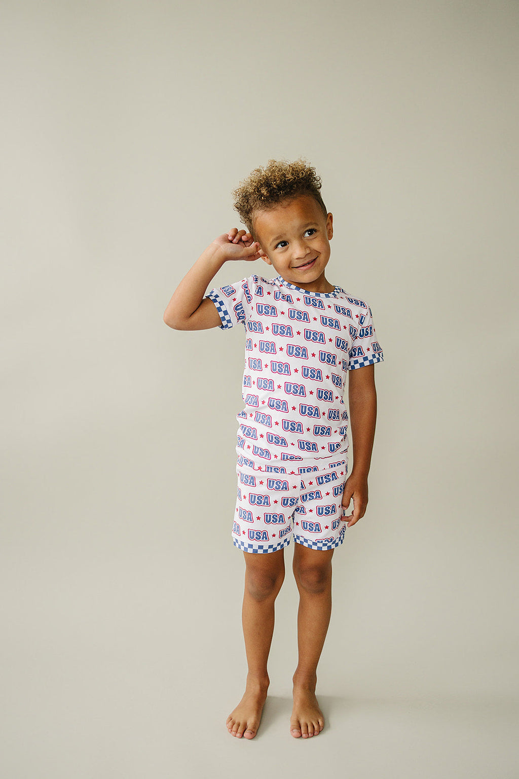 Bamboo Shorts Set | USA