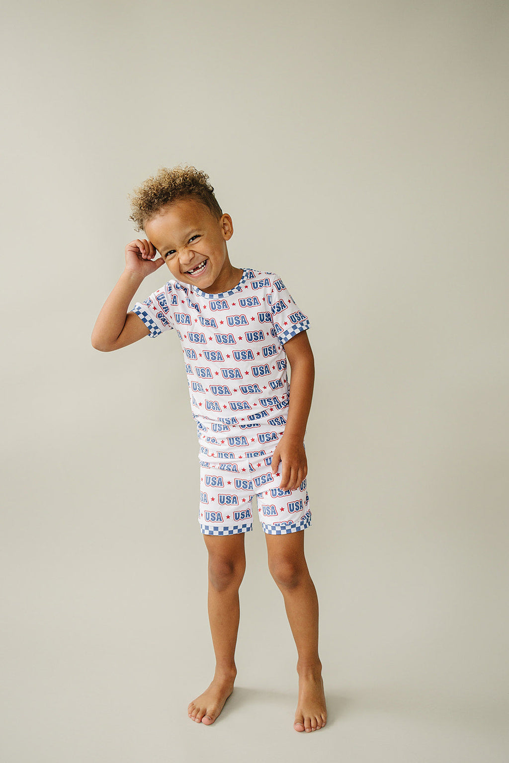 Bamboo Shorts Set | USA