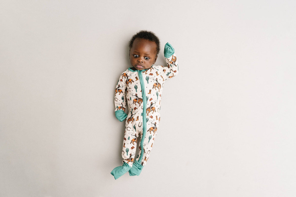 6/12m, LOS Rodeo Rider bamboo zippy