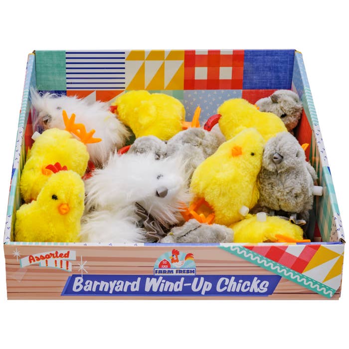Barnyard Wind-Up Chicks