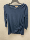 Retrology Top,Navy,XS