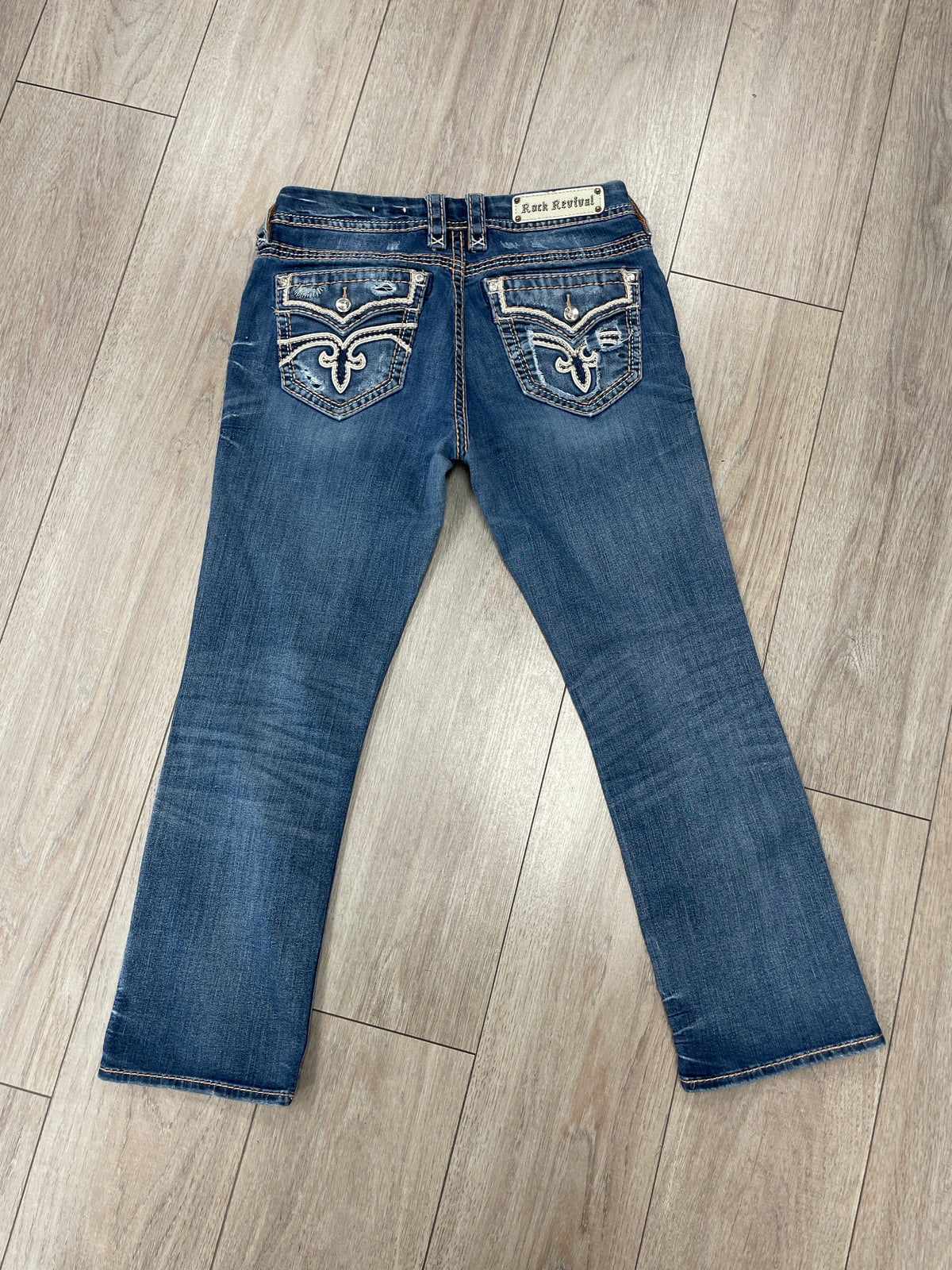 rock revival straight jeans,light blue,31