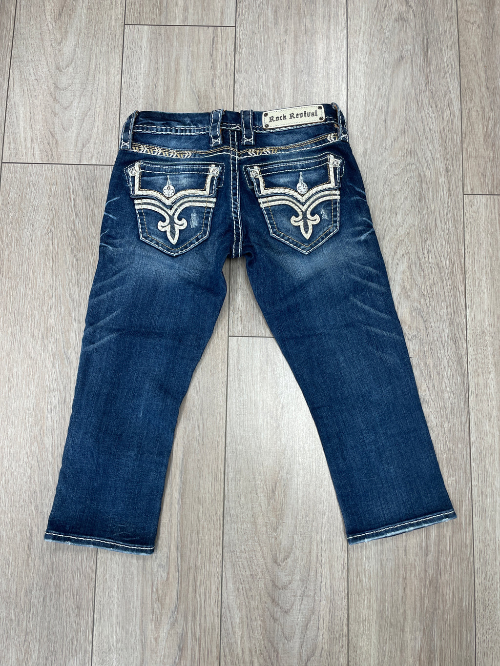 Rock Revival  capri Jeans,blue ,25