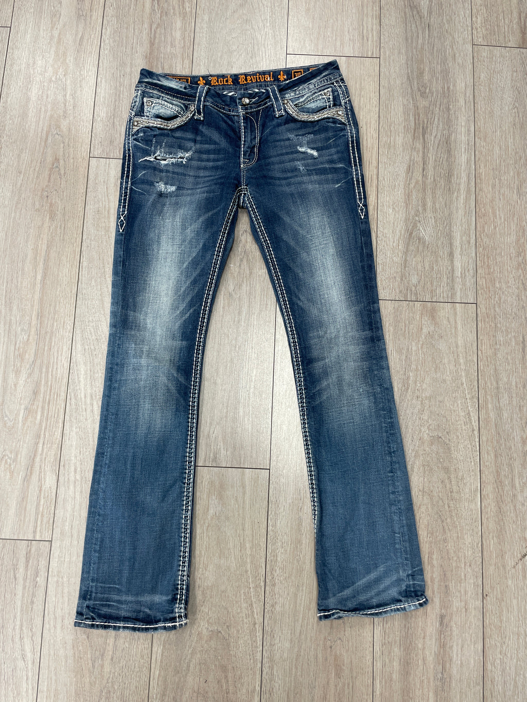 30, Rock Revival Jeans
