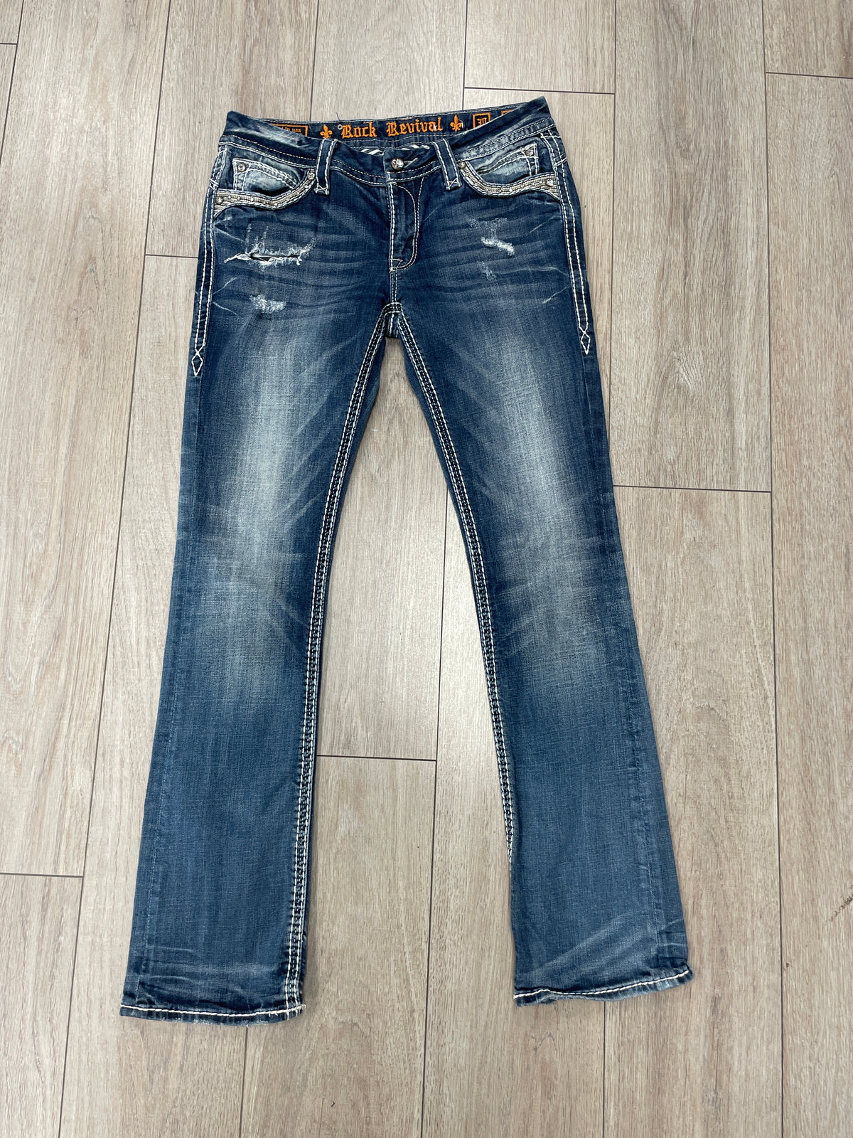 30, Rock Revival Jeans