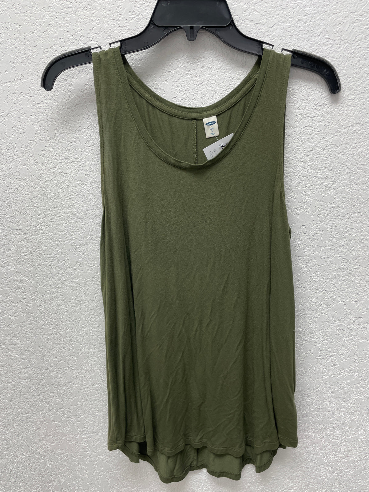 old navy green tank ,green ,small