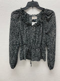 Universal Thread Top Top,Blk,XS