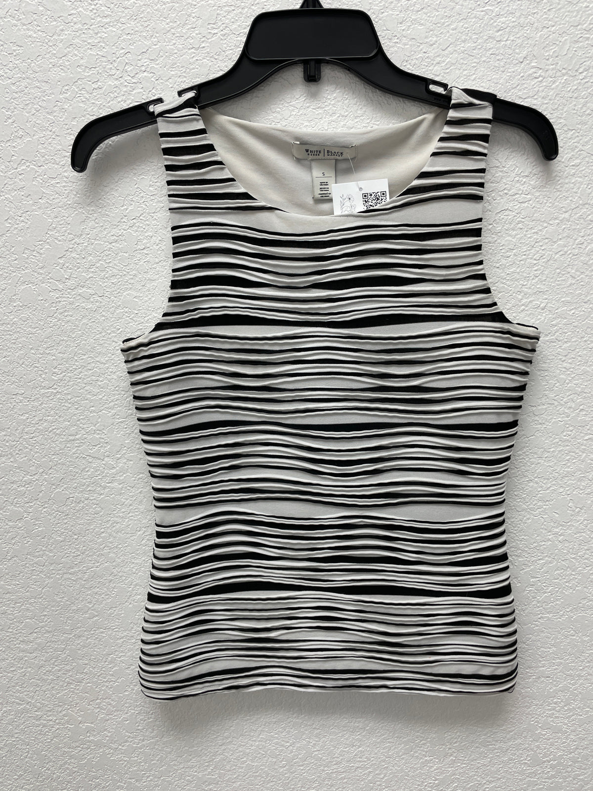 WHBM Top,Striped,Small